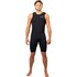 Гидрокостюм Gul Response Natur 3/2Mm Flatlock Short John 2026 - Black Re5304