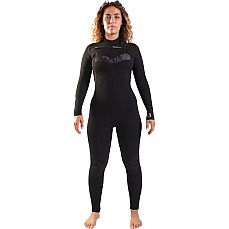 Гидрокостюм Gul Womens Response Echo 3/2Mm Chestzip Flatlock - Black/Palm Re1328