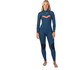 Гидрокостюм Gul Womens Response Echo 3/2Mm Chestzip Flatlock - Blue/Marble Re1328