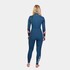 Гидрокостюм Gul Womens Response Echo 3/2Mm Chestzip Flatlock - Blue/Marble Re1328