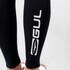 Женский Гидрокостюм Gul Flexor Yulex 4/3Mm Bs С Застежкой-Молнией На Спине - Черный / С Разбросанными Ладонями Fx1223