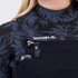 Гидрокостюм Gul Womens Flexor Yulex 4/3Mm Bs С Застежкой-Молнией На Груди - Черный / Tie Bird Fx1226