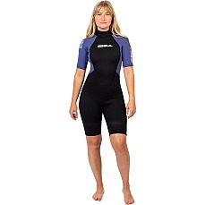 Гидрокостюм Gul G-Force Natur 3Mm Shorty Для Женщин - Черно-Синий Gf3306 Гидрокостюм Gul G-Force Natur 3Mm Shorty Для Женщин - Черно-Синий Gf3306