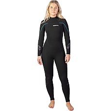 Гидрокостюм Gul Womens Response 5/3Mm Bs Backzip — Черный Re1229