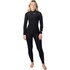 Гидрокостюм Gul Womens Response 5/4Mm Blindstitch Wetsuit - Black/Broken Palm Re1262