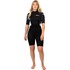 Гидрокостюм Gul Womens Response Natur 3/2Mm Shorty 2026 - Black/Scatterpalm Re3318