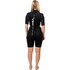 Гидрокостюм Gul Womens Response Natur 3/2Mm Shorty 2026 - Black/Scatterpalm Re3318