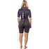 Гидрокостюм Gul Womens Response Natur 3/2Mm Shorty 2026 - Серый/Синий Re3318