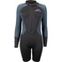 Гидрокостюм Sola Eclipse Для Женщин, Модель Curvy Fit 4/3 Мм, С Удобным Входом, 2026 Год - Черный/С Вышивкой Крестиком.
