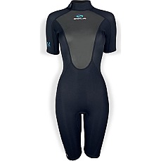 Гидрокостюм Sola Womens Ignite 3/2Mm Shorty - Черный Гидрокостюм Sola Womens Ignite 3/2Mm Shorty - Черный
