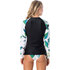 Rip Curl Женская Футболка Blanco Bay С Длинными Рукавами И Расслабляющей Уф-Рубашкой - Черный -Wlu9Aw