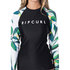Rip Curl Женская Футболка Blanco Bay С Длинными Рукавами И Расслабляющей Уф-Рубашкой - Черный -Wlu9Aw