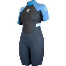 Женский Гидрокостюм Из Ольхи Impact 3/2 Мм Flatlock Shorty - Графитовый Ws22Wis