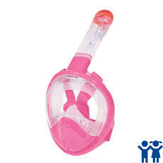 Полнолицевая Маска Для Сноркелинга Beuchat Junior Smile - Fluo Pink Полнолицевая Маска Для Сноркелинга Beuchat Junior Smile - Fluo Pink
