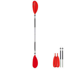 Bravo 4 Piece Kayak Paddle 230См - Красный