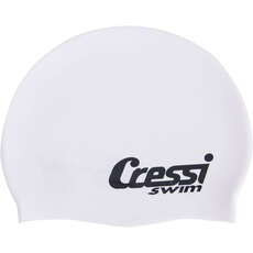 Cressi Силиконовая Шапочка Для Плавания - Белый
