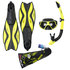 Gul Tarpon Mask / Snorkel / Fin Set - Желтый / Черный