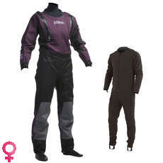 Gul Womens Code Zero Stretch U-Zip Drysuit - Бесплатный Уничтожитель
