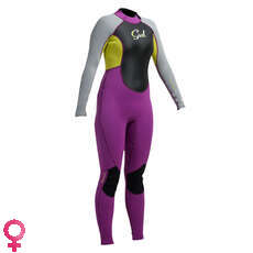 Gul Womens Response 3 / 2Mm Steamer Гидрокостюм - Шелковица Серый Gul Womens Response 3 / 2Mm Steamer Гидрокостюм - Шелковица Серый