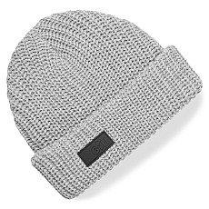 Шапка-Бини Gill Cable Knit - Светло-Серый Меланж