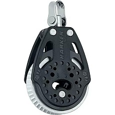 Harken 2169 57 мм Карбоновый трещоточный блок - Поворотный - 2 рукоятки