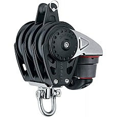 Блок Harken 2618 57 Мм Triple Carbo Block - Поворотный И Кулачковый Зажим И Петля Блок Harken 2618 57 Мм Triple Carbo Block - Поворотный И Кулачковый Зажим И Петля
