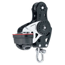 Harken 2657 40-Миллиметровый Блок Скрипки С Вертлюгом И Зажимом Кулачка