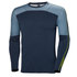 Верхняя Часть Экипажа Helly Hansen Hh Lifa Merino - Синий Морской Синий