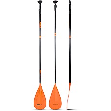 Jobe Fusion Stick, Трехкомпонентное Весло Sup Paddle Из Карбона / Стекловолокна - Оранжевый Jobe Fusion Stick, Трехкомпонентное Весло Sup Paddle Из Карбона / Стекловолокна - Оранжевый