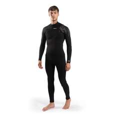 Gul Echo 3/2 Мм Flatlock Chest-Zip Fullsuit Wetsuit  - Черный - Re1321