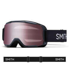 Снежные Очки Smith Junior Daredevil - Shiny Black / Ignitor Mirror Antifog