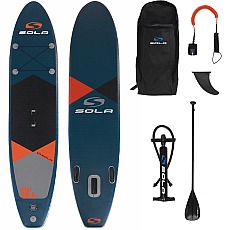 Sola 11' Inflatable Sup Paddle Board Package - Бирюзовый Sola 11' Inflatable Sup Paddle Board Package - Бирюзовый