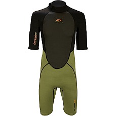 Гидрокостюм Sola Fusion 3/2Mm Shorty 2026 - Black Khaki A1721