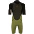 Гидрокостюм Sola Fusion 3/2Mm Shorty 2026 - Black Khaki A1721
