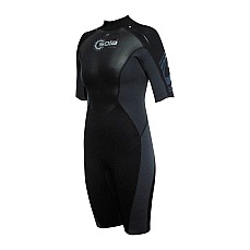 Sola Womens Ignite 3 / 2Mm Шорты Гидрокостюм - Черный / Золото