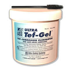Uss Ultra Tef-Gel - Антикоррозийный Гель - 450 Г В Ванночке И 5 Кистей