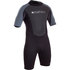 Тайфун Swarm Mens 3 Мм Backzip Коротышка Гидрокостюм - Ясень 471100