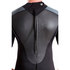 Тайфун Swarm Mens 3 Мм Backzip Коротышка Гидрокостюм - Ясень 471100