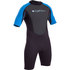 Тайфун Swarm Mens 3 Мм Backzip Короткий Гидрокостюм - Синий 471101