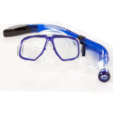 Тайфун Pro Mask & Snorkel Set - Для Взрослых - Синий