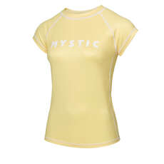 Mystic Womens Star Rashvest С Короткими Рукавами - Пастельно-Желтый 220296