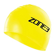 Силиконовая Шапочка Для Плавания Zone3 - Hi-Vis, Желтый