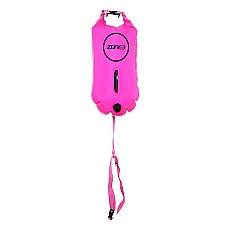 Zone3 Swim Buoy Open Water Swim Tow Float Dry Bag - Hi-Viz Pink - 28 Л.