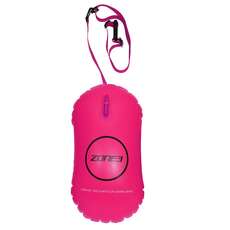 Zone3 Swim Buoy Open Water Буксирный Поплавок - Hi-Viz Pink -28L