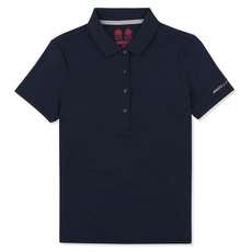 Musto Womens Evolution Поло С Короткими Рукавами И Солнцезащитным Кремом - True Navy Musto Womens Evolution Поло С Короткими Рукавами И Солнцезащитным Кремом - True Navy