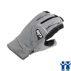 Парусные Перчатки Gill Junior Deckhand Long Finger - Серые Парусные Перчатки Gill Junior Deckhand Long Finger - Серые
