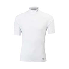 Gill Mens Жилет С Короткими Рукавами Uv Rash - Белый