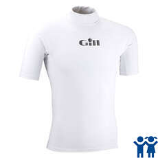 Gill Junior Uv Жилет С Короткими Рукавами - Белый Gill Junior Uv Жилет С Короткими Рукавами - Белый