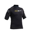 Gul Evotherm Flatlock Rashguard С Коротким Рукавом - Черный / Черный
