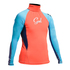 Gul Junior Flatlock Rashguard С Длинным Рукавом - Коралловый / Бирюзовый